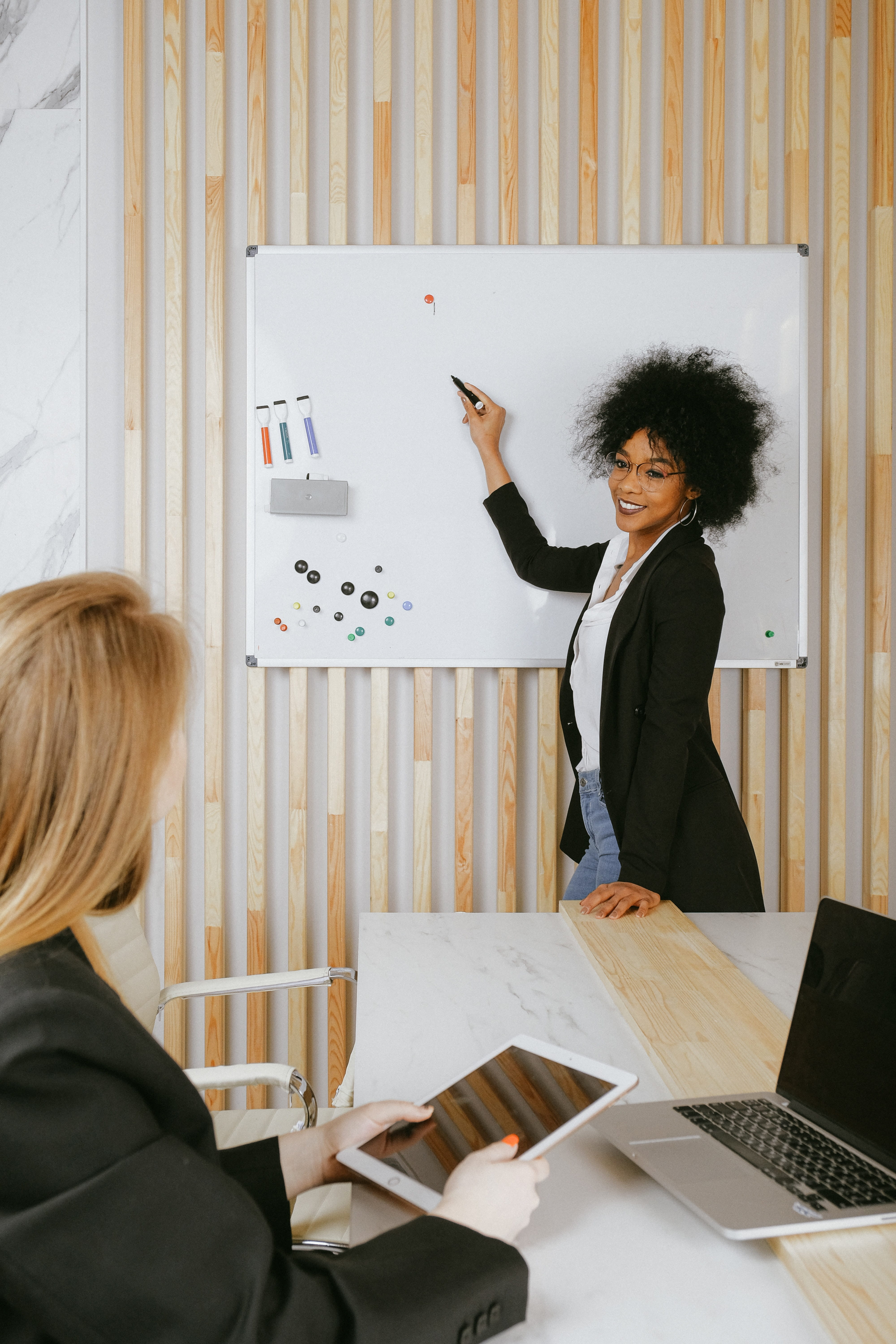 Training Met White Board